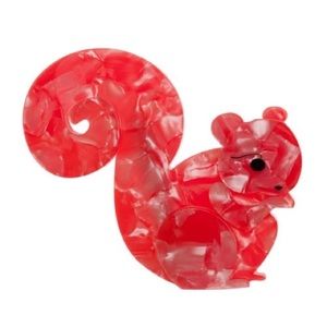 Erstwilder Saskia Squirrel Brooch Rare